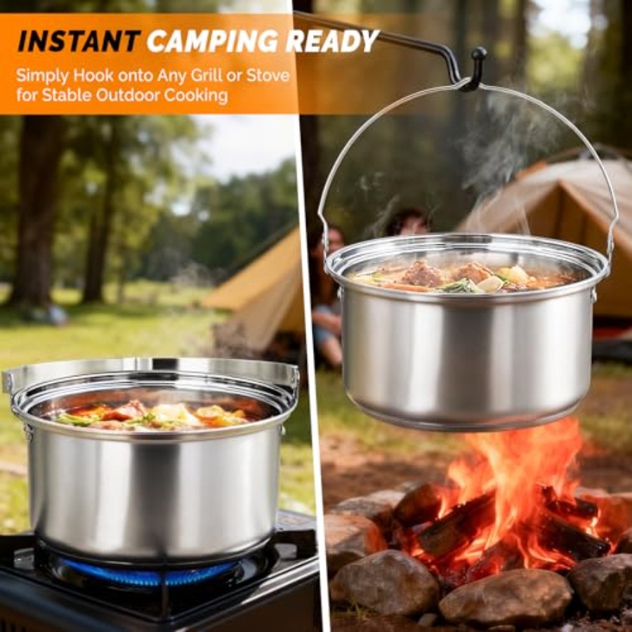 Camping Cookware Set, Lightwei - огляд і ціна Camping Cooking Mess Kit