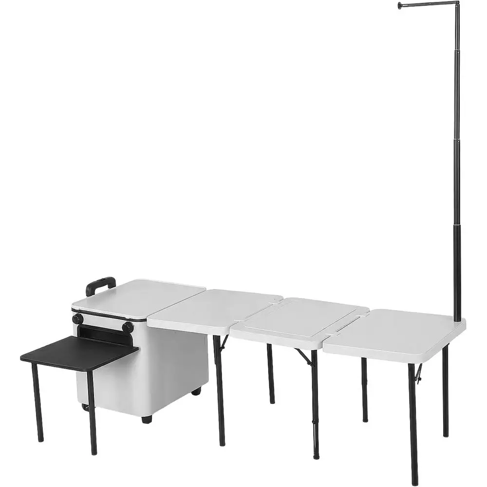 Portable Outdoor BBQ Cart with - огляд і ціна Camping Cooking Light