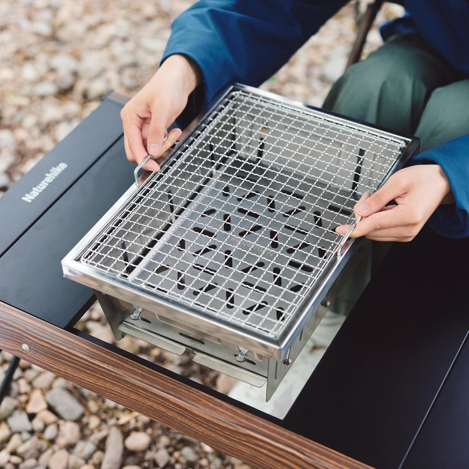 Naturehike Camping Charcoal Gr - огляд і ціна Camping Cooking Windshield