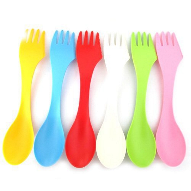 6PCS 3-in-1 Camp Utensils Set  - огляд і ціна Camping Cooking Cutlery Set