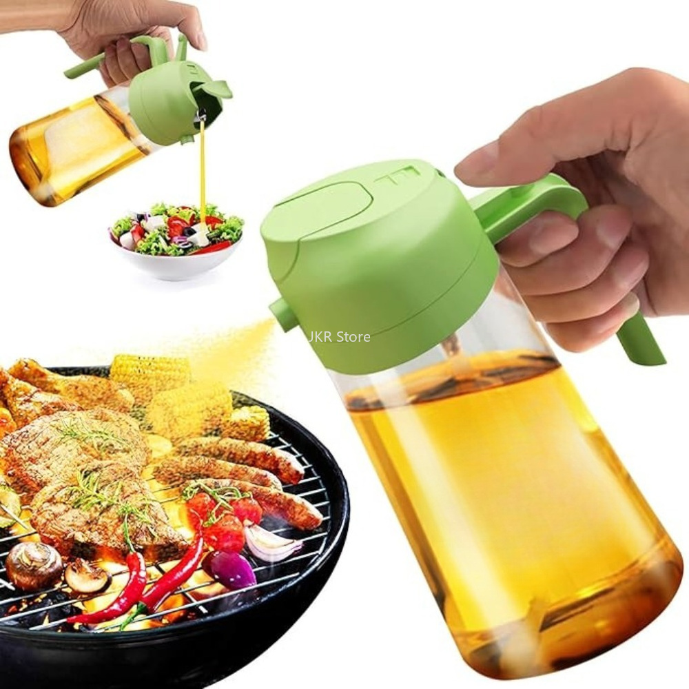 2 in 1 Olive Oil Sprayer Dispe - огляд і ціна Camping Cooking Oil Bottle