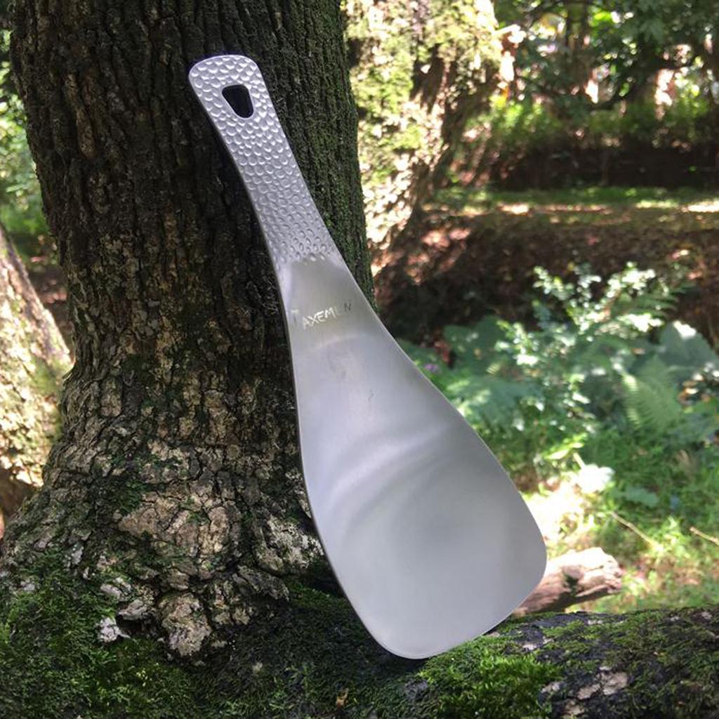 Portable Titanium Rice Spoon S - огляд і ціна Camping Cooking Rice