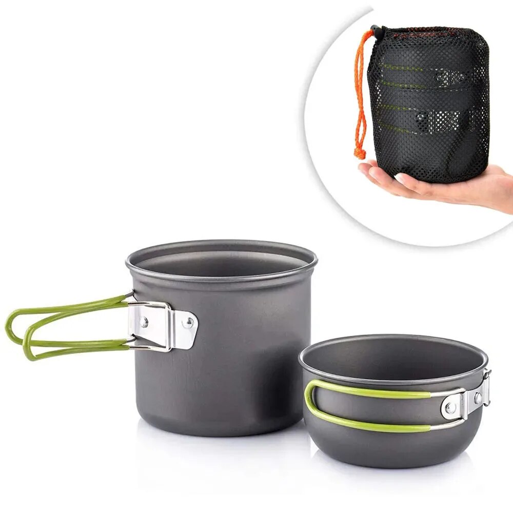 Camping Cookware Mess Kit Ultr - огляд і ціна Camping Cooking Mess Kit