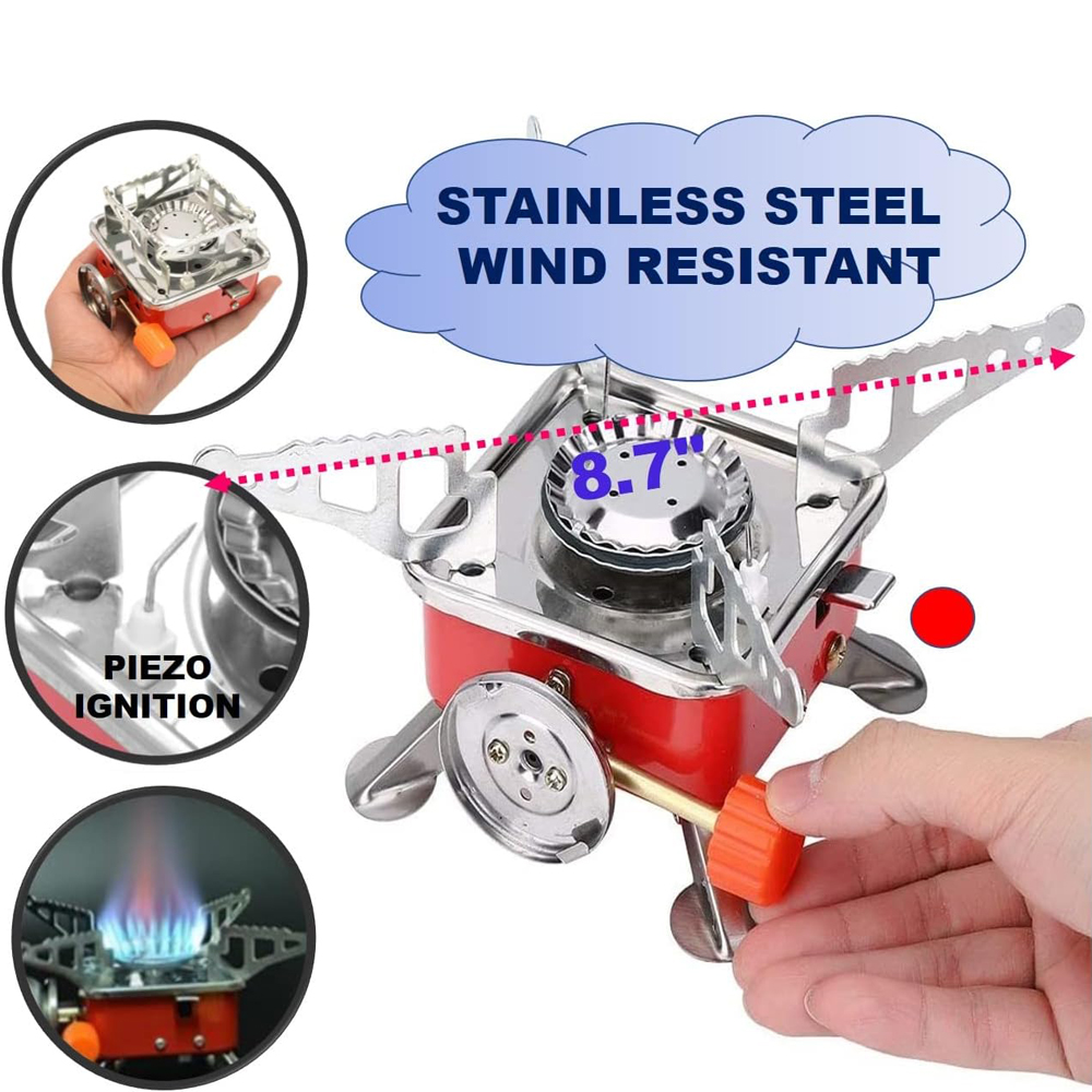 Portable Burner Camping Foldab - огляд і ціна Camping Cooking Heater