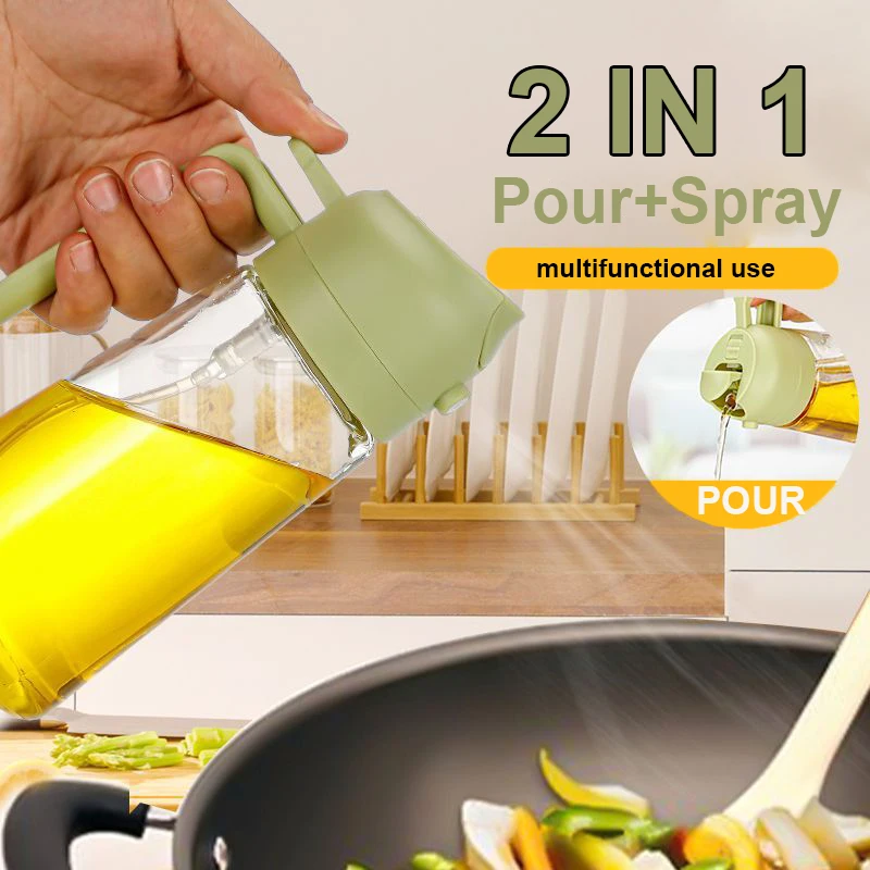2 in 1 Pour Spray Sprayer Kitc - огляд і ціна Camping Cooking Oil Bottle