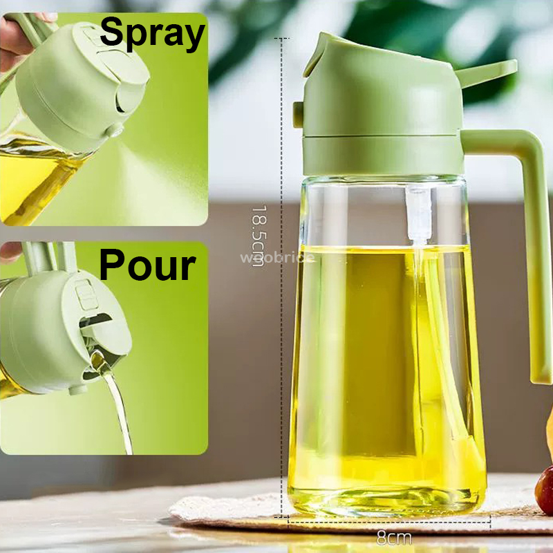 2 in 1 Pour Spray Sprayer Kitc - огляд і ціна Camping Cooking Oil Bottle