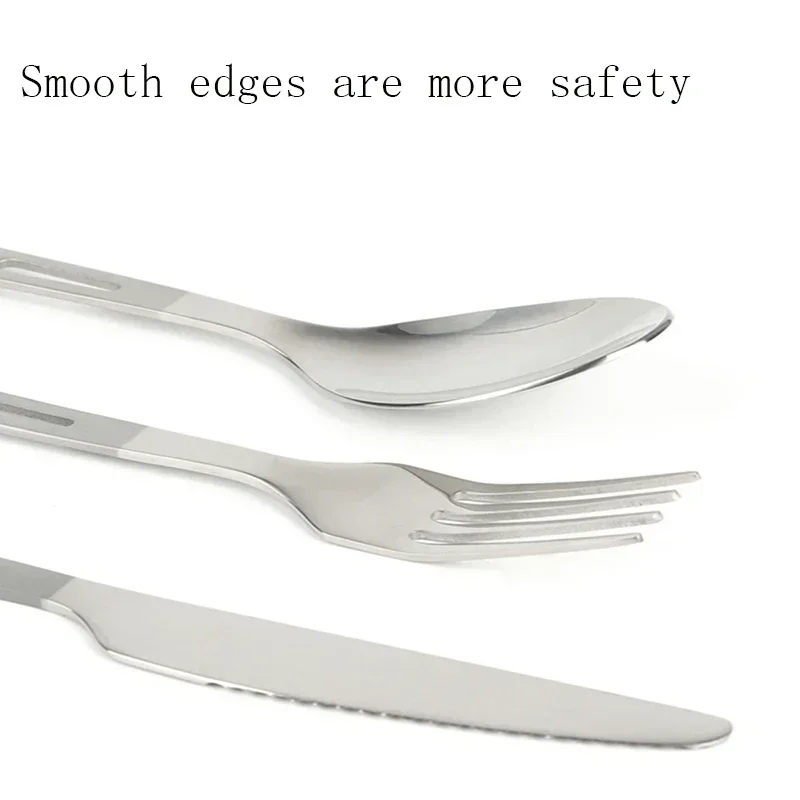 HWZBBEN Titanium Fork Spoon Kn - огляд і ціна Camping Cooking Cutlery Set