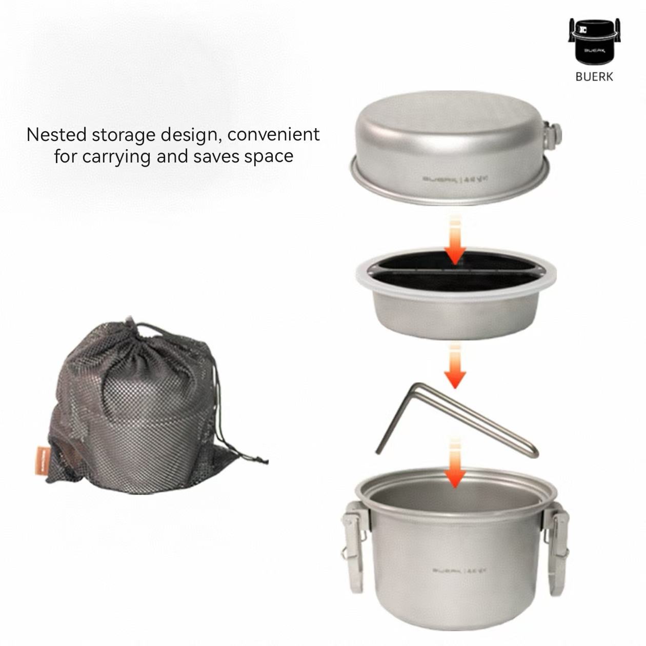 Outdoor Camping Micro Pressure - огляд і ціна Camping Cooking Frying Pan