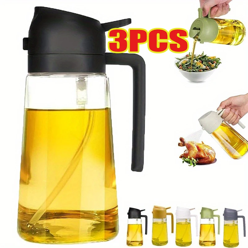 Oil Spray 2-in-1 Plastic House - огляд і ціна Camping Cooking Oil Bottle