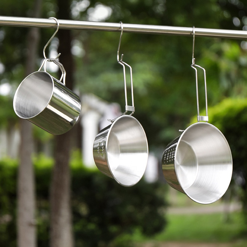 Hot Sale 304 Stainless Steel O - огляд і ціна Camping Cooking Mess Kit