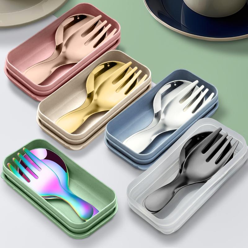 Stainless Steel Tableware Set  - огляд і ціна Camping Cooking Cutlery Set