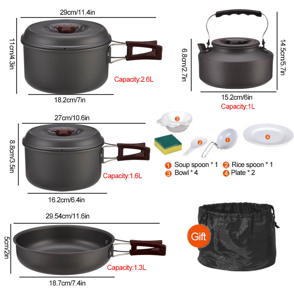 Outdoor cooking 3-4 person pic - огляд і ціна Camping Cooking Frying Pan