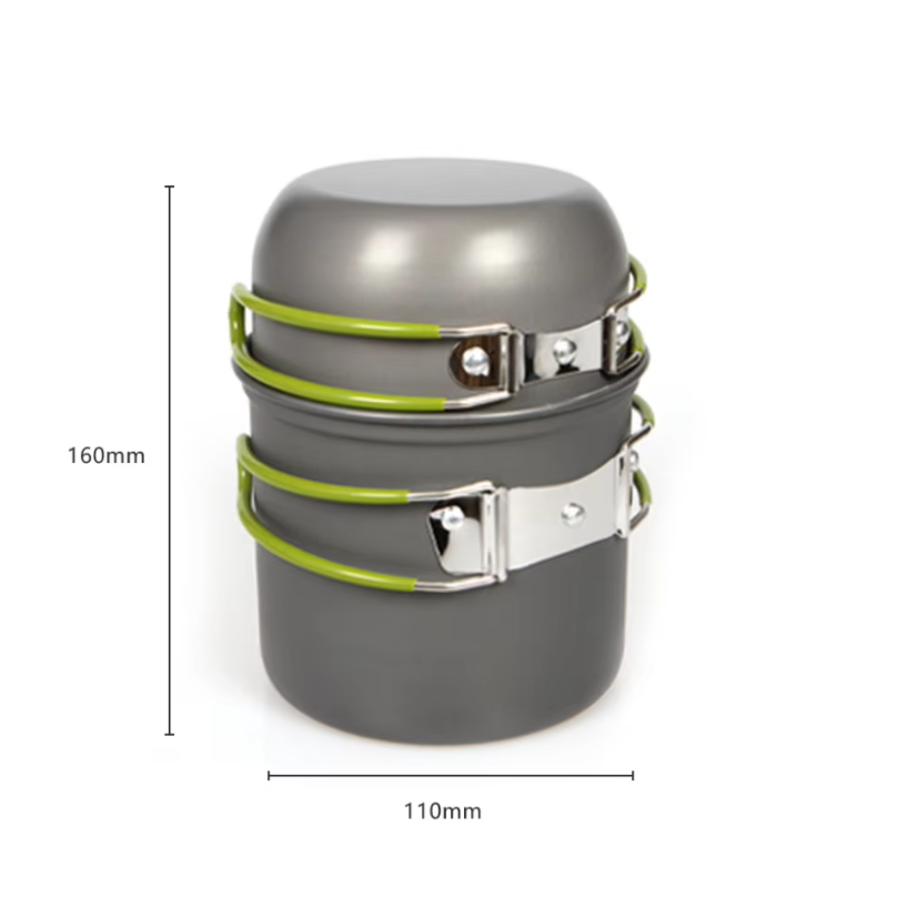 Ultralight Camping Pot Set: Ca - огляд і ціна Camping Cooking Mess Kit