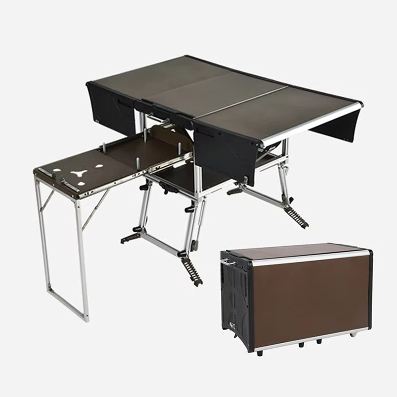 Portable Mobile Kitchen for Ca - огляд і ціна Quality Camping Cooking Set