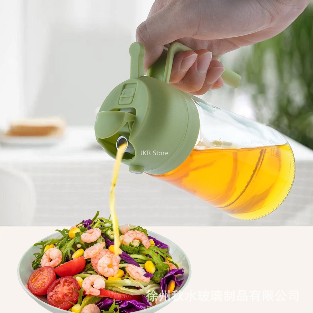 2 in 1 Olive Oil Sprayer Dispe - огляд і ціна Camping Cooking Oil Bottle
