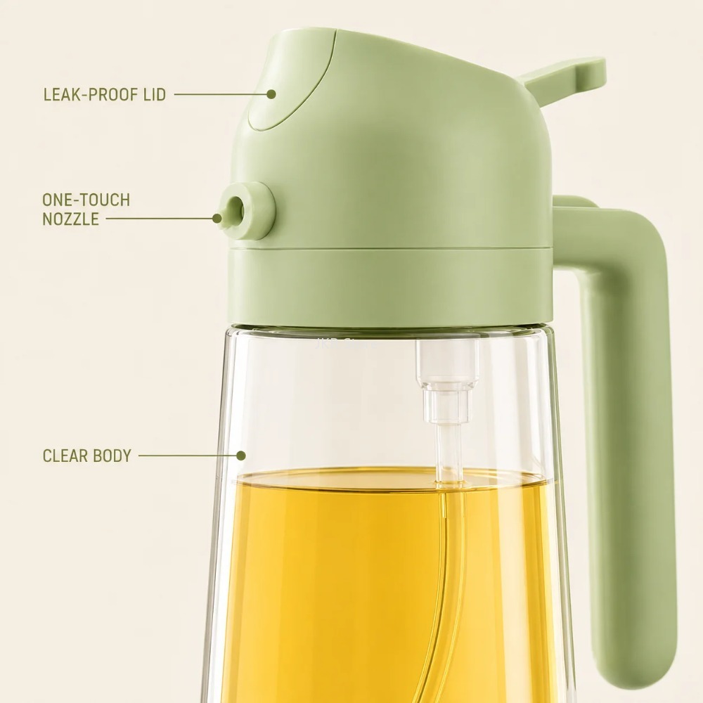 2 in 1 Olive Oil Sprayer Dispe - огляд і ціна Camping Cooking Oil Bottle