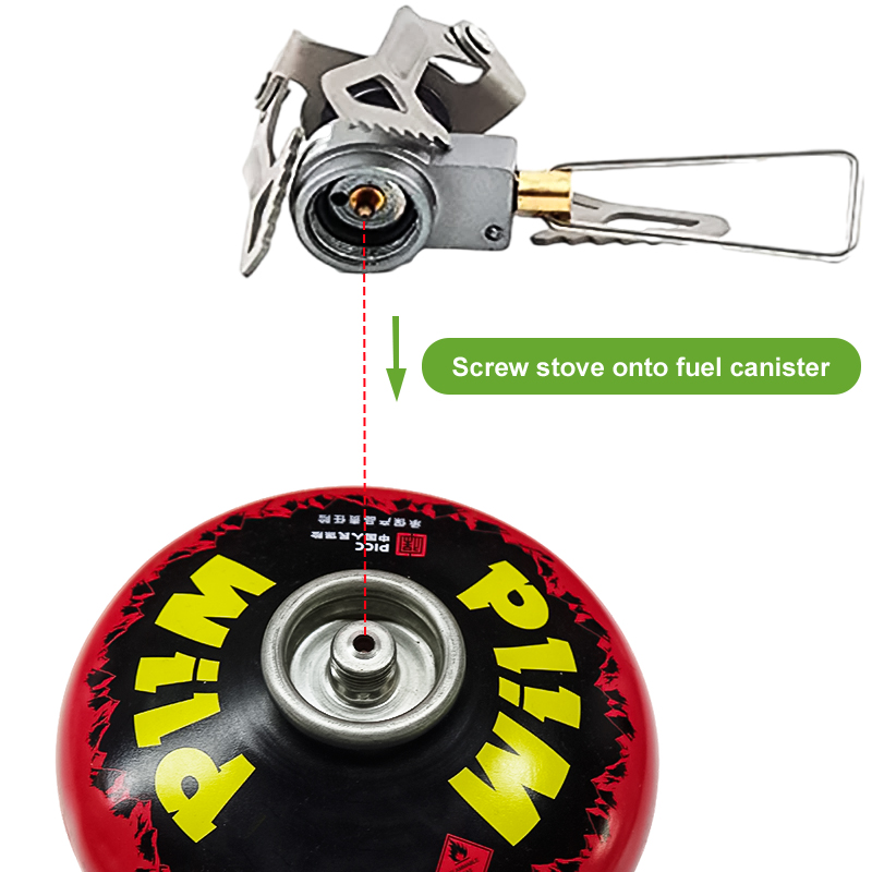 BRS Outdoor Gas Stove Mini Cam - огляд і ціна Camping Cooking Light