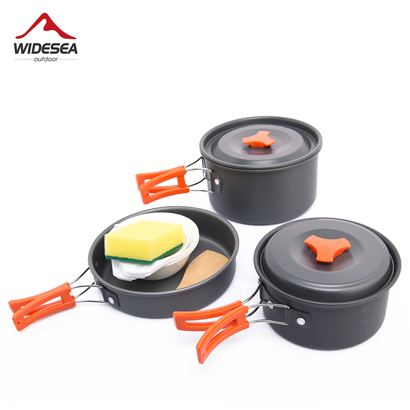 Widesea Camping Outdoor Cookwa - огляд і ціна Camping Cooking Cutlery Set