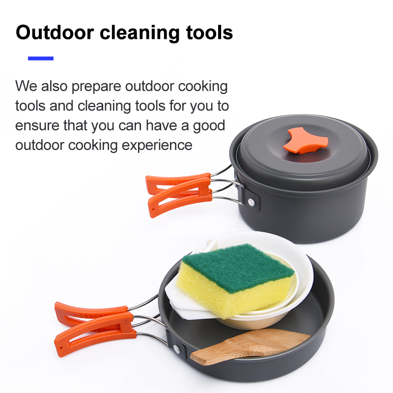 Widesea Camping Outdoor Cookwa - огляд і ціна Camping Cooking Cutlery Set