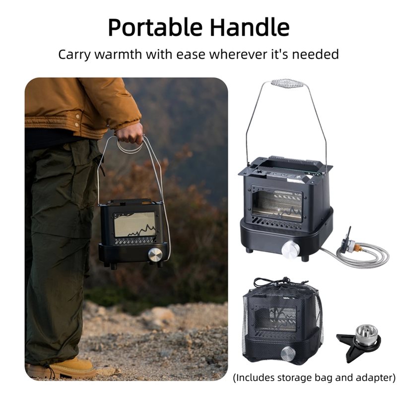 【BIG SALE】Outdoor Heater, Port - огляд і ціна Camping Cooking Heater