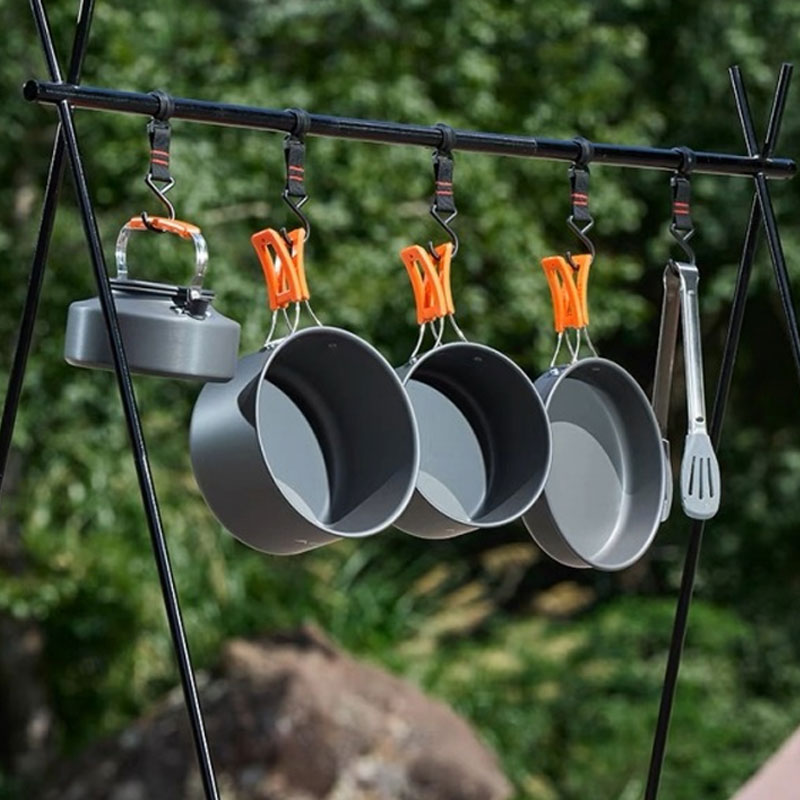 Camping Cooking Non-Stick Ligh - огляд і ціна Camping Cooking Mess Kit