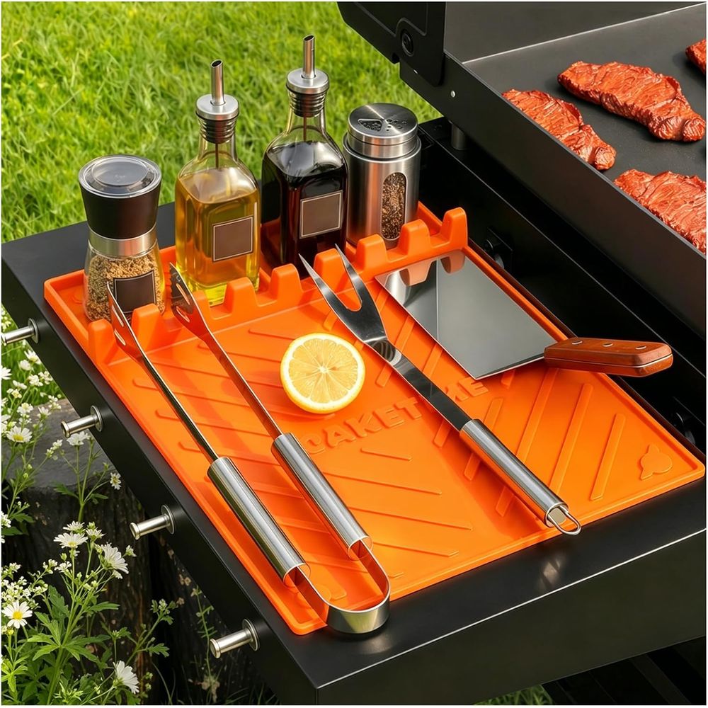 Silicone Grill Mats or Griddle - огляд і ціна Camping Cooking Griddle