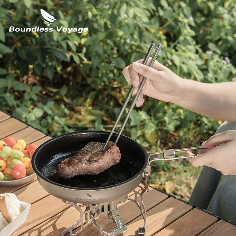 Boundless Voyage Titanium Dinn - огляд і ціна Camping Cooking Cutlery Set