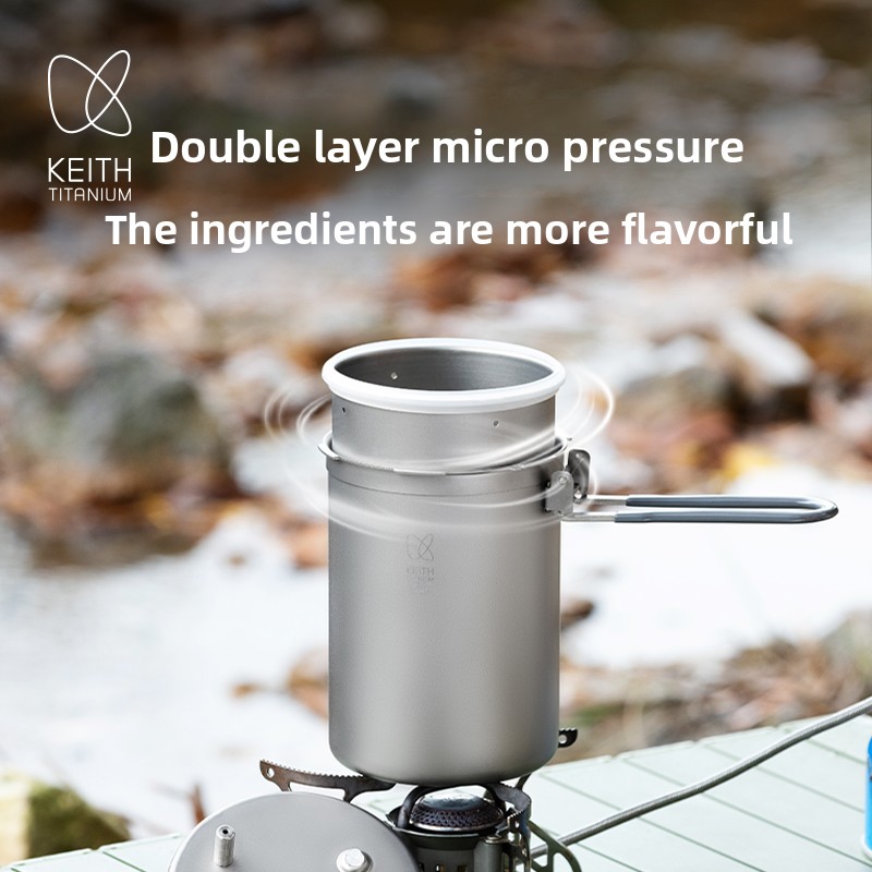 Keith Pure Titanium Outdoor Pr - огляд і ціна Camping Cooking Rice