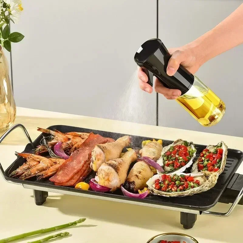 200/300/500ml Oil Spray Bottle - огляд і ціна Camping Cooking Oil Bottle