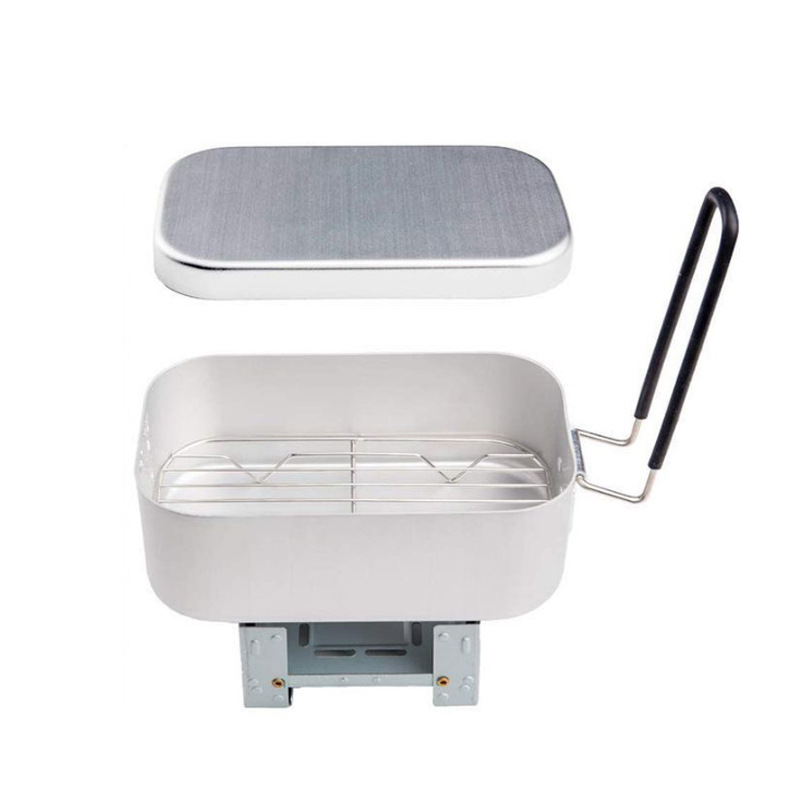 Outdoor Aluminium Mess Kit, St - огляд і ціна Camping Cooking Mess Kit