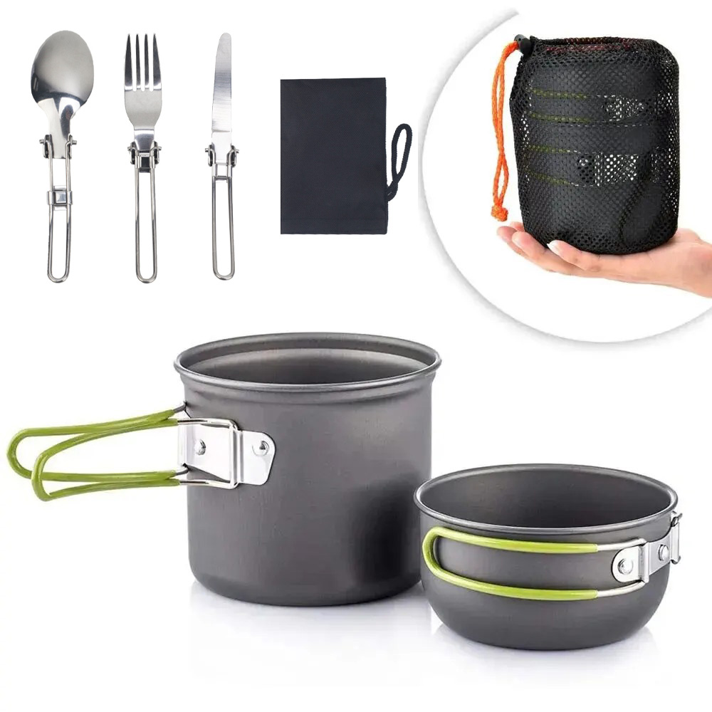Camping Cookware Mess Kit Ultr - огляд і ціна Camping Cooking Mess Kit