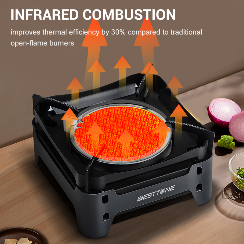 WESTTUNE Outdoor Infrared Comb - огляд і ціна Camping Cooking Windshield