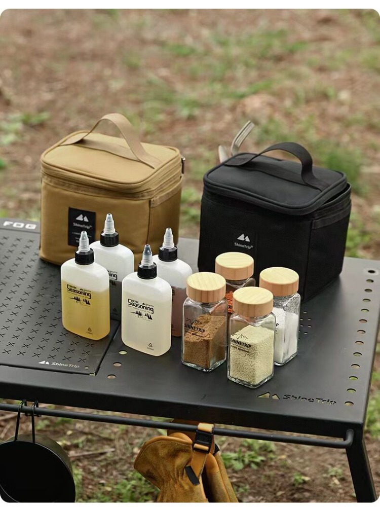 Seasoning Bottle Set Portable  - огляд і ціна Camping Cooking Oil Bottle