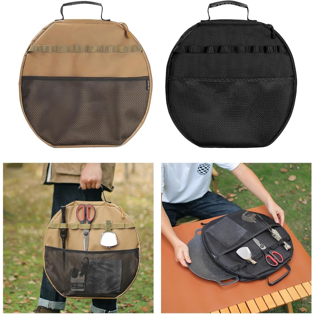 Grill Pan Storage Bag, Portabl - огляд і ціна Camping Cooking Griddle