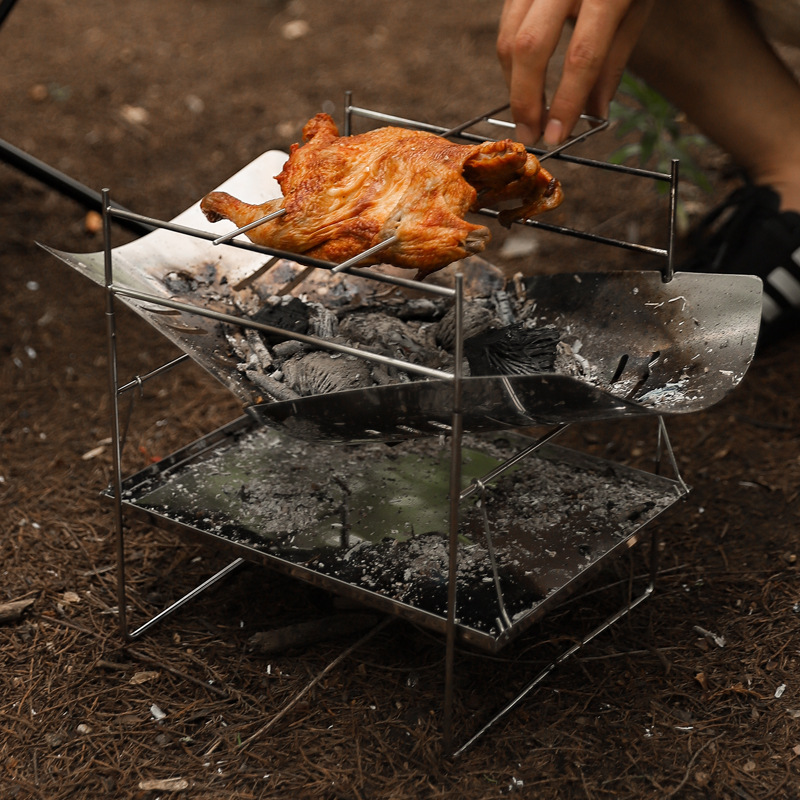 Wood Burning Camping Stove Por - огляд і ціна Camping Cooking Windshield