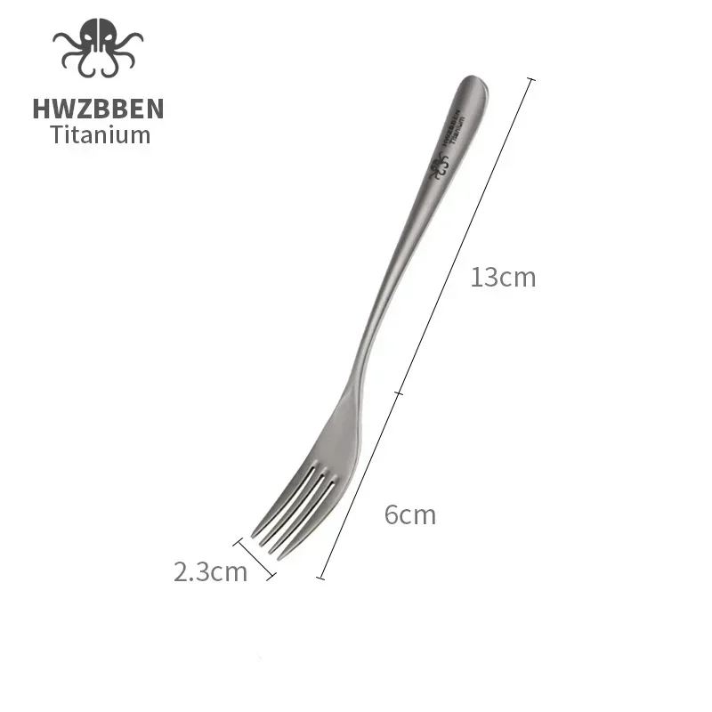 HWZBBEN Titanium Outdoor Campi - огляд і ціна Camping Cooking Cutlery Set